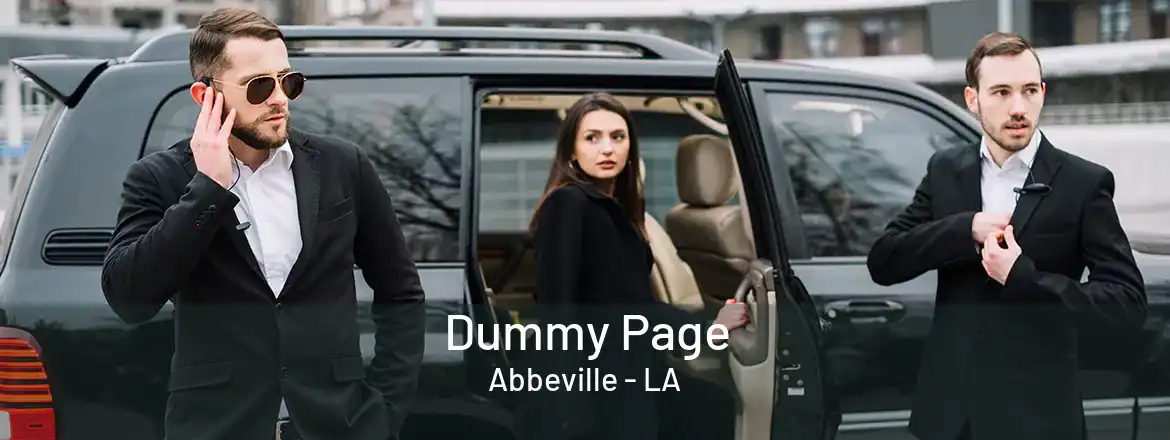 Dummy Page Abbeville - LA