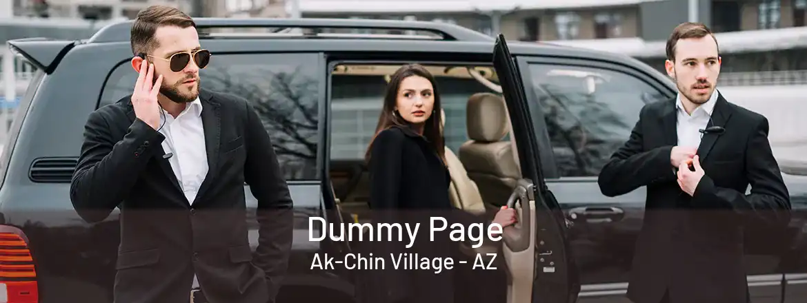 Dummy Page Ak-Chin Village - AZ