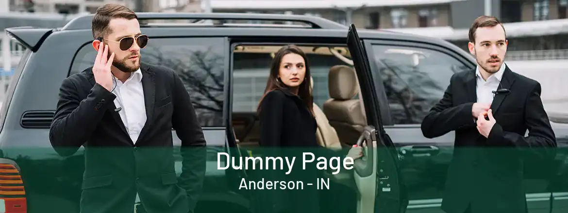 Dummy Page Anderson - IN