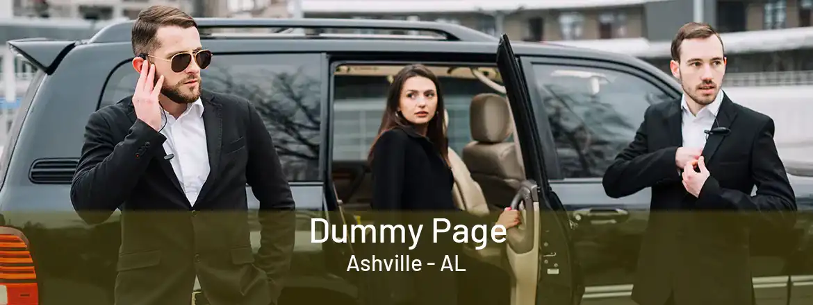 Dummy Page Ashville - AL