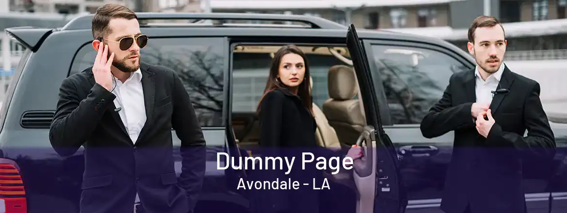 Dummy Page Avondale - LA