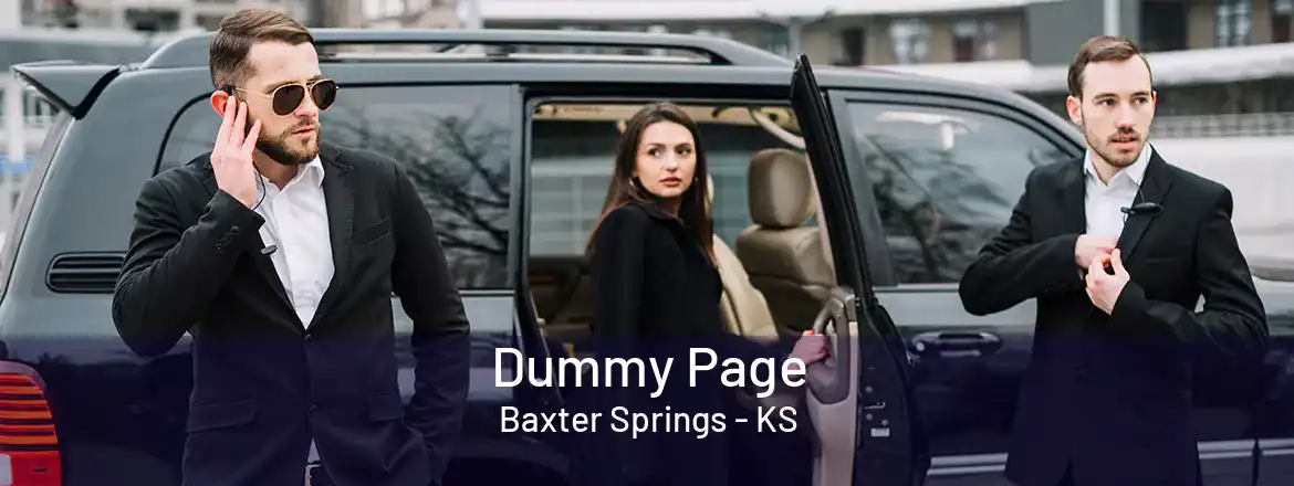 Dummy Page Baxter Springs - KS