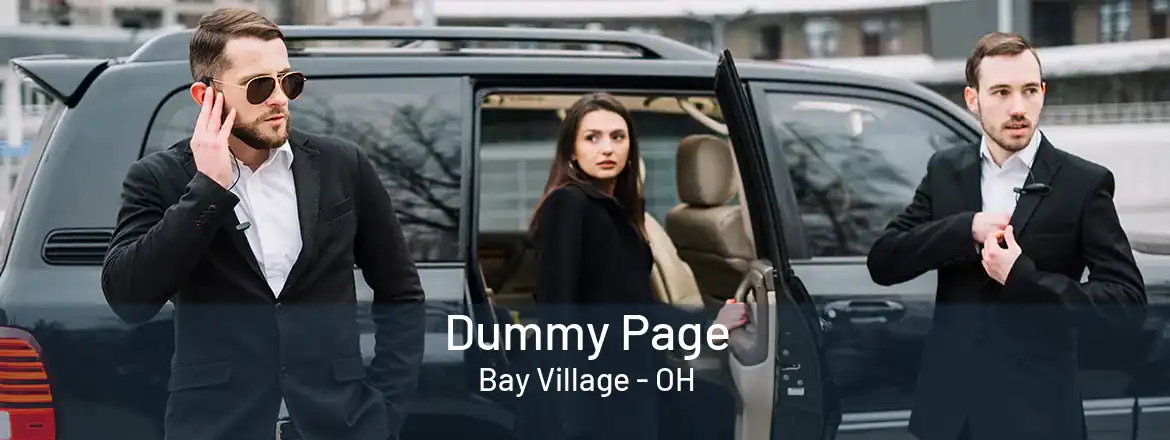 Dummy Page Bay Village - OH