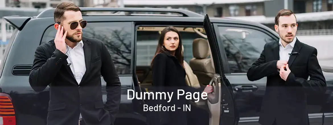 Dummy Page Bedford - IN