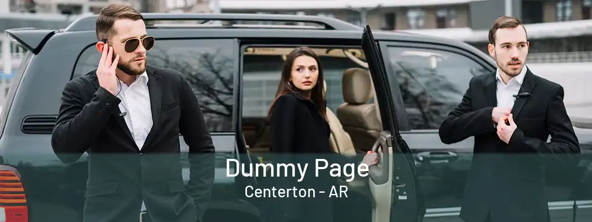 Dummy Page Centerton - AR