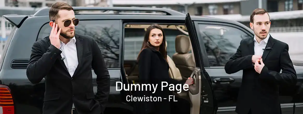 Dummy Page Clewiston - FL