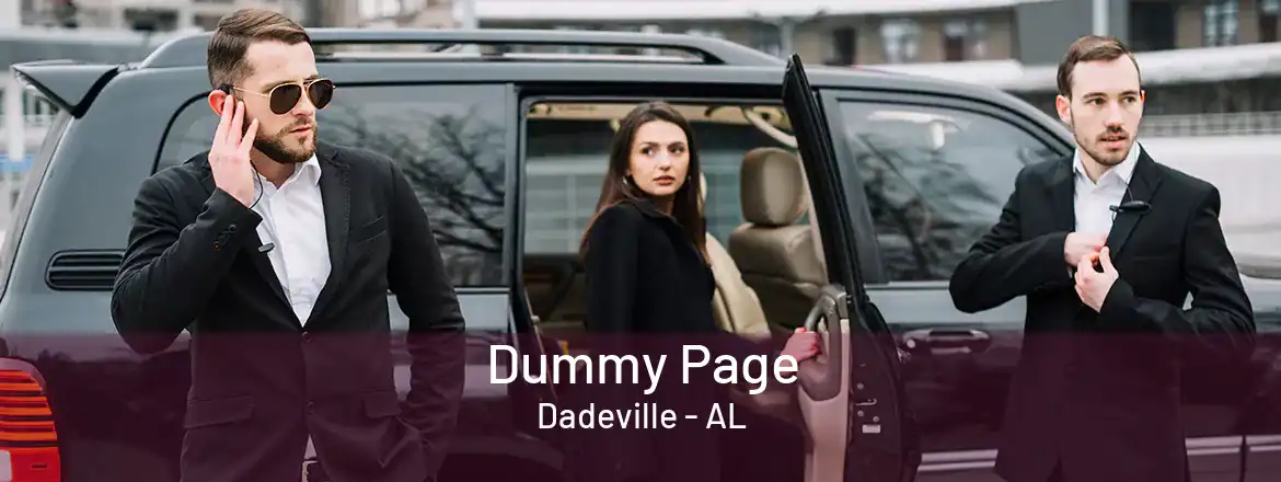 Dummy Page Dadeville - AL