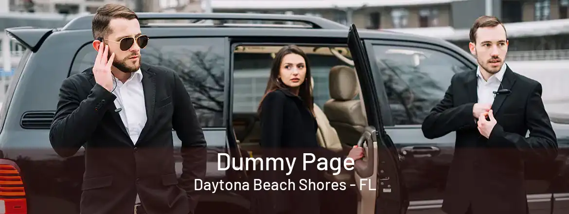 Dummy Page Daytona Beach Shores - FL