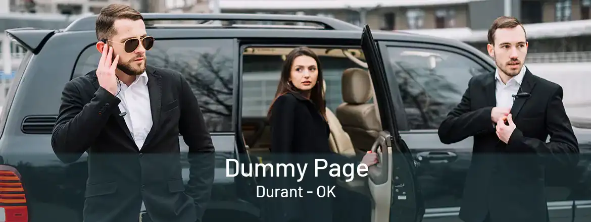 Dummy Page Durant - OK