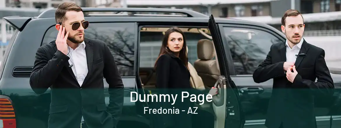 Dummy Page Fredonia - AZ