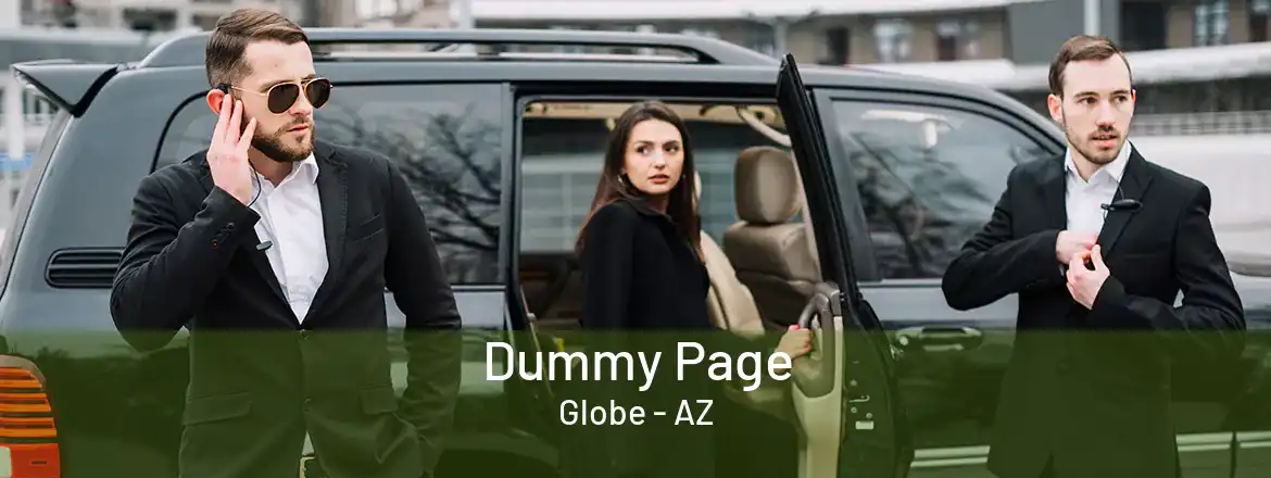 Dummy Page Globe - AZ