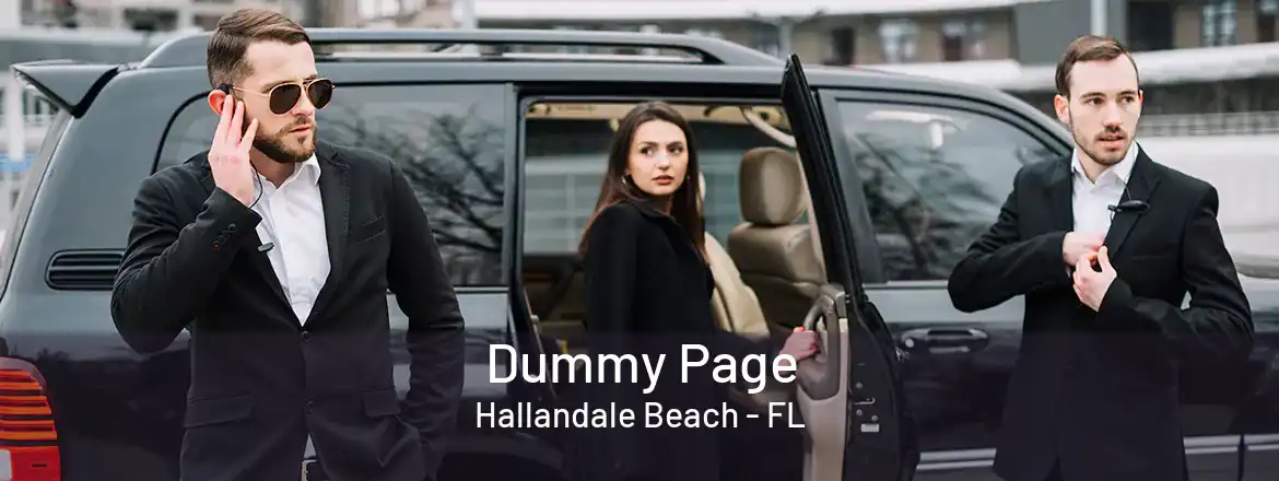 Dummy Page Hallandale Beach - FL