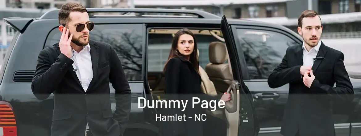 Dummy Page Hamlet - NC