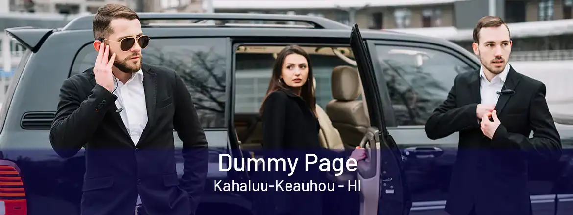  Dummy Page Kahaluu-Keauhou - HI