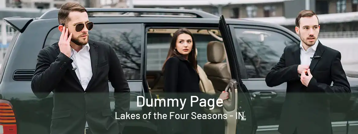 Dummy Page Lakes of the Four Seasons - IN