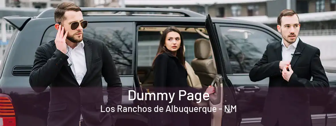 Dummy Page Los Ranchos de Albuquerque - NM