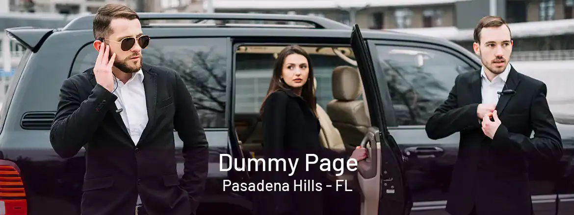 Dummy Page Pasadena Hills - FL