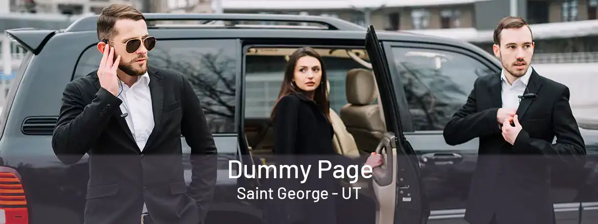  Dummy Page Saint George - UT