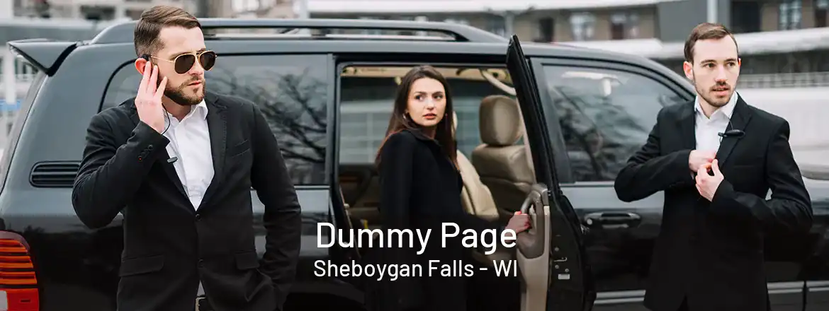  Dummy Page Sheboygan Falls - WI