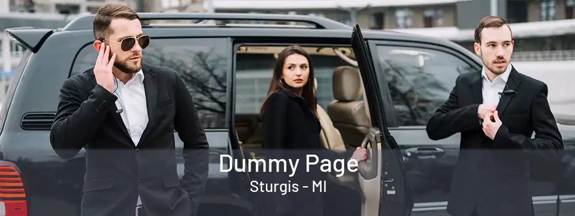 Dummy Page Sturgis - MI