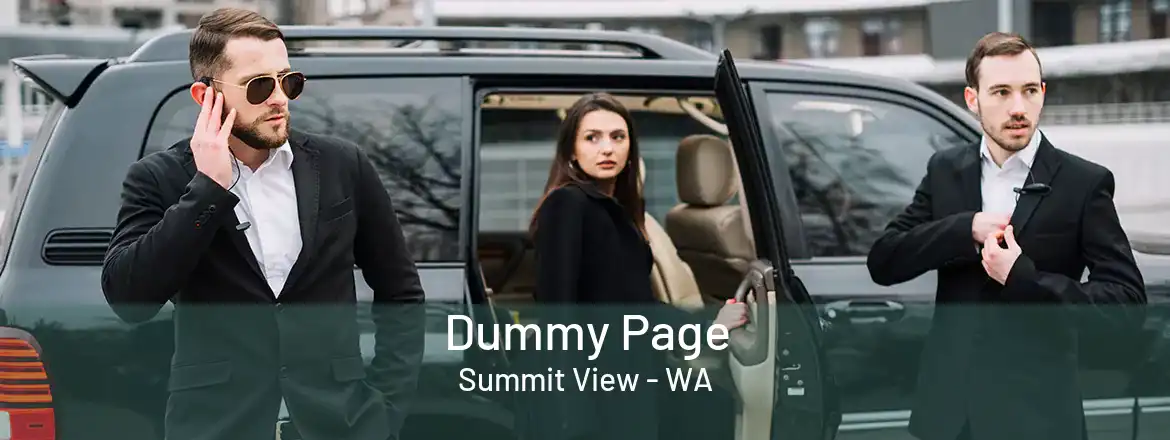 Dummy Page Summit View - WA