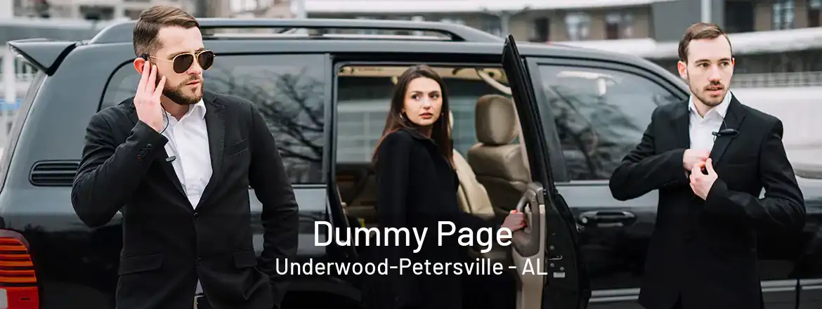 Dummy Page Underwood-Petersville - AL