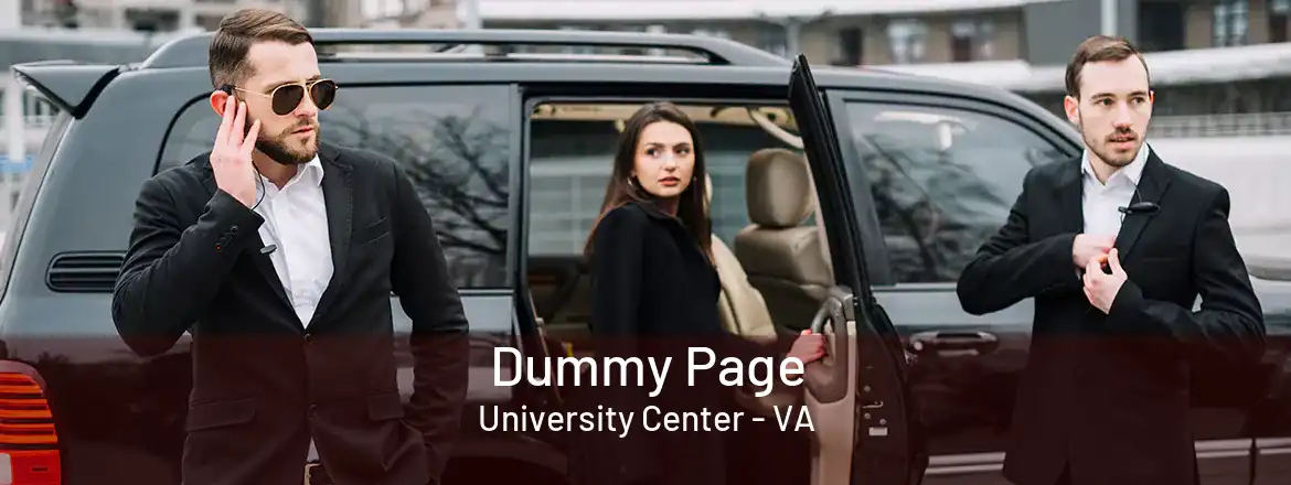 Dummy Page University Center - VA