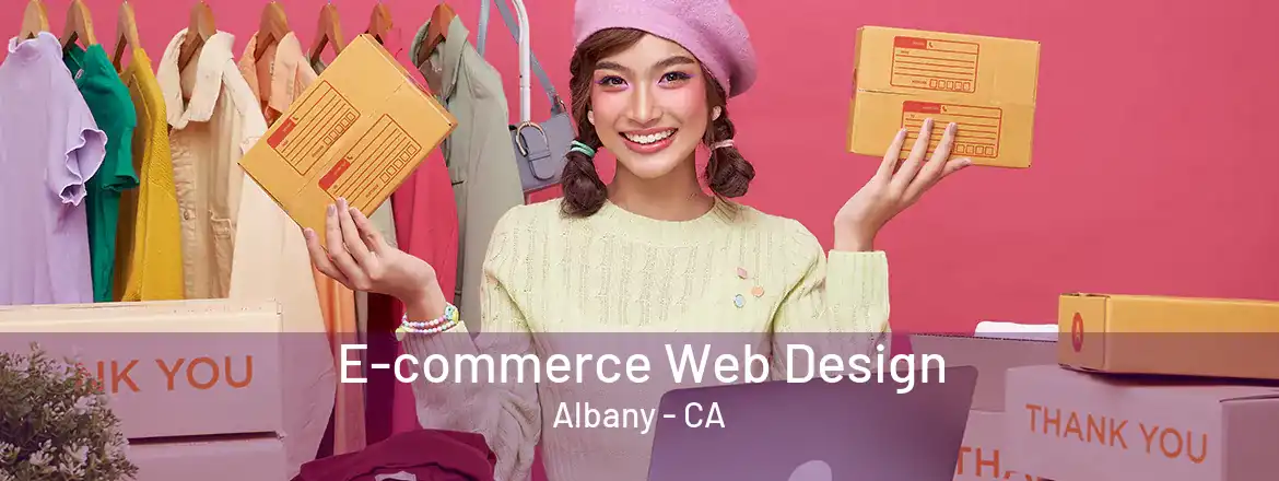 E-commerce Web Design Albany - CA