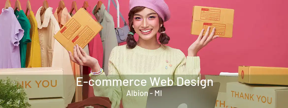 E-commerce Web Design Albion - MI