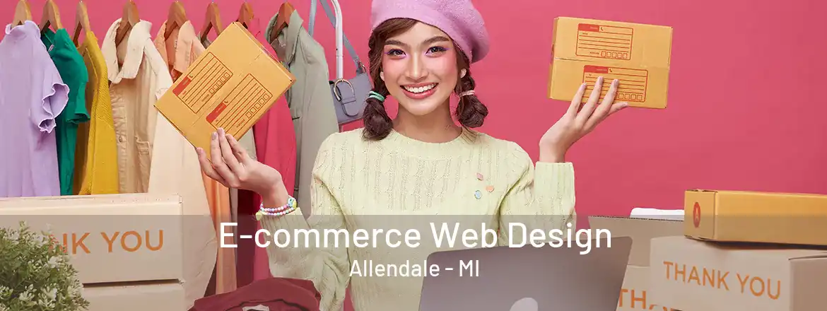  E-commerce Web Design Allendale - MI