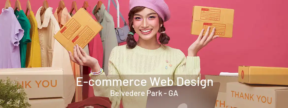 E-commerce Web Design Belvedere Park - GA