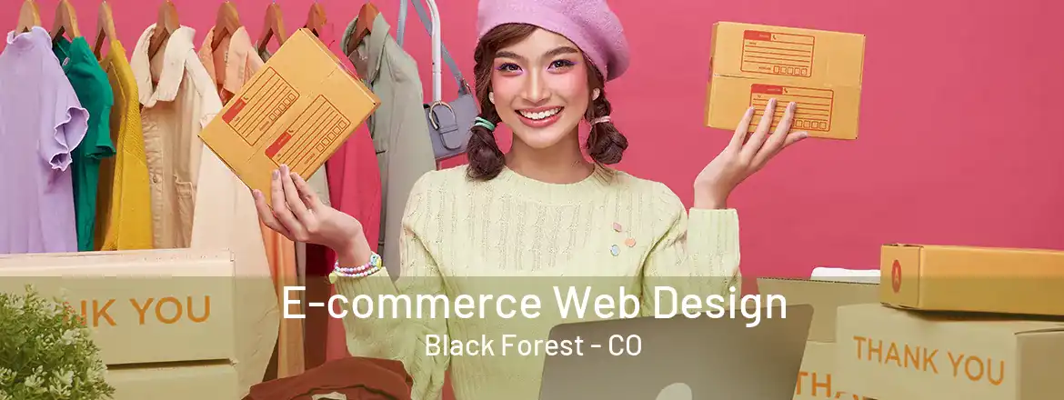 E-commerce Web Design Black Forest - CO