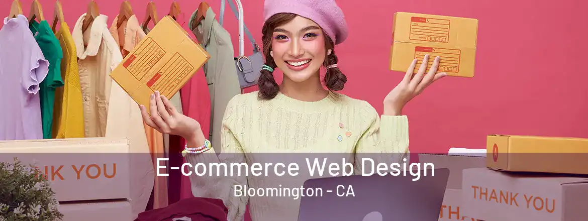 E-commerce Web Design Bloomington - CA