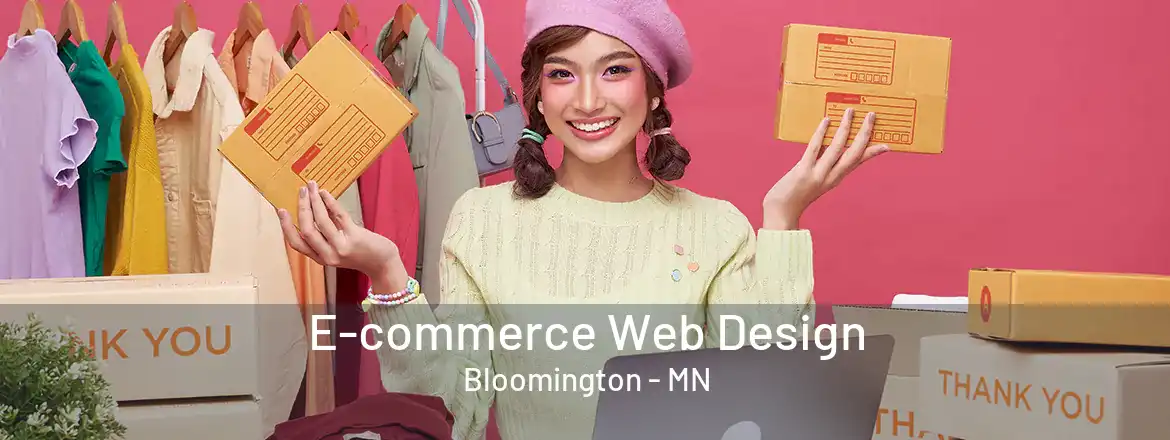 E-commerce Web Design Bloomington - MN