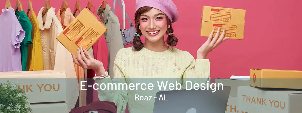 E-commerce Web Design Boaz - AL