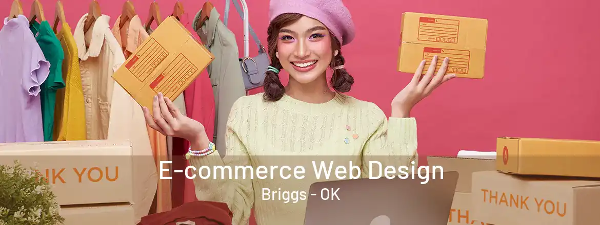 E-commerce Web Design Briggs - OK