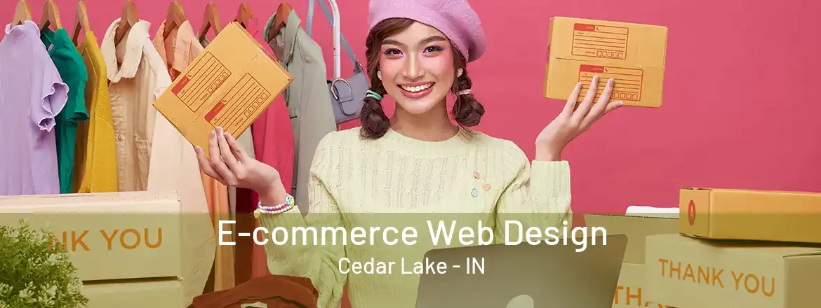 E-commerce Web Design Cedar Lake - IN