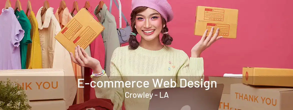 E-commerce Web Design Crowley - LA