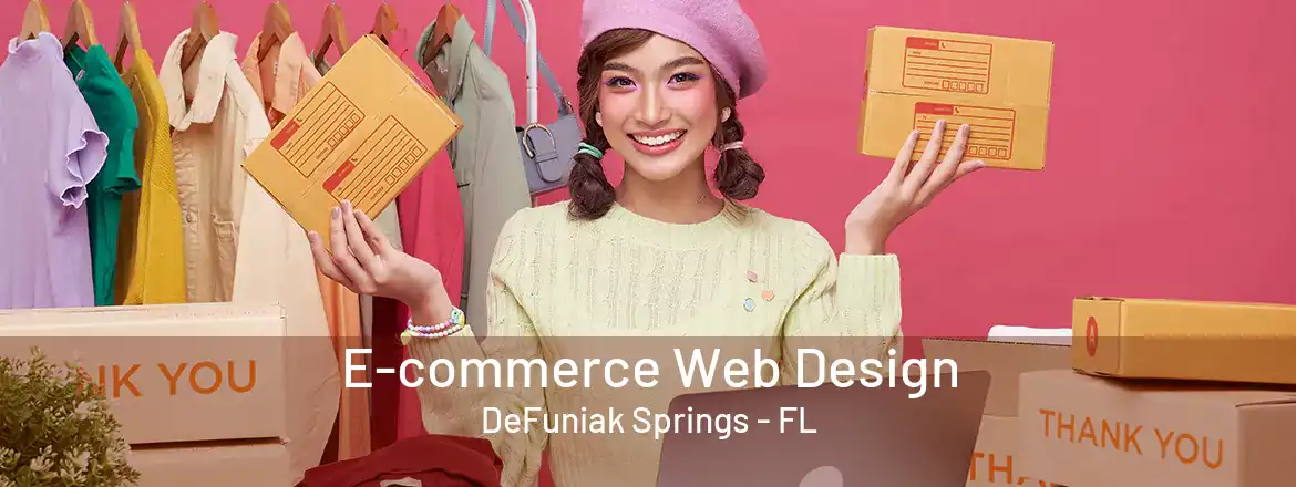 E-commerce Web Design DeFuniak Springs - FL