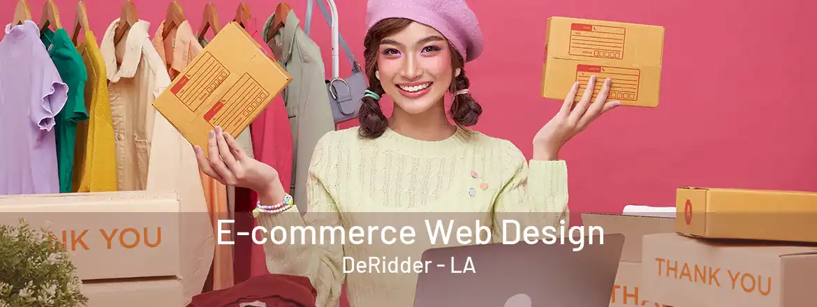 E-commerce Web Design DeRidder - LA