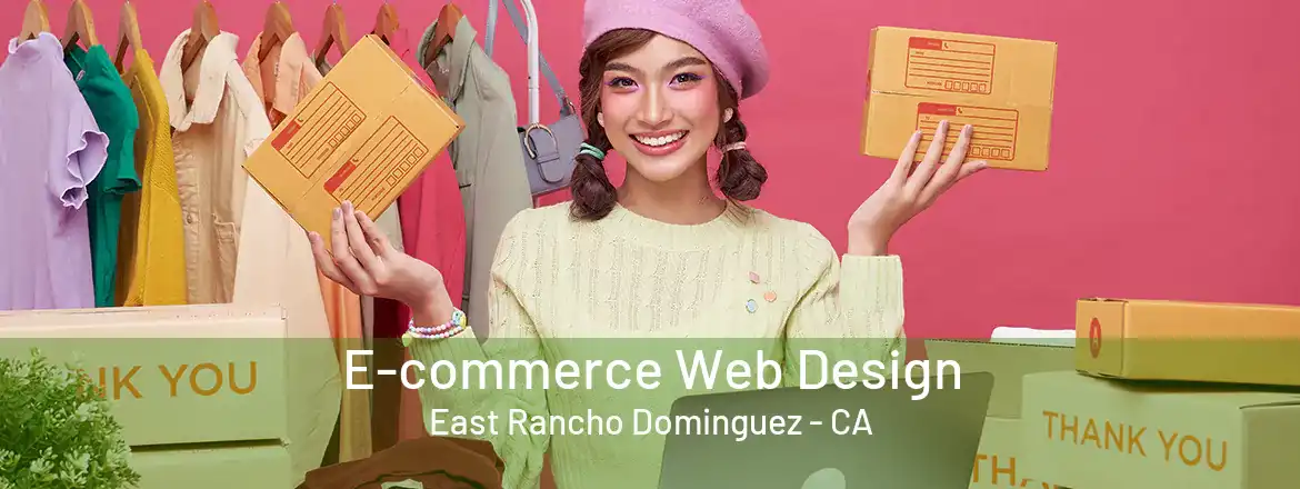 E-commerce Web Design East Rancho Dominguez - CA