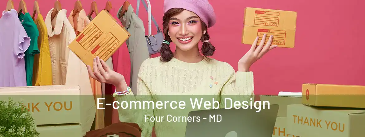 E-commerce Web Design Four Corners - MD