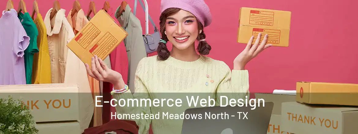  E-commerce Web Design Homestead Meadows North - TX