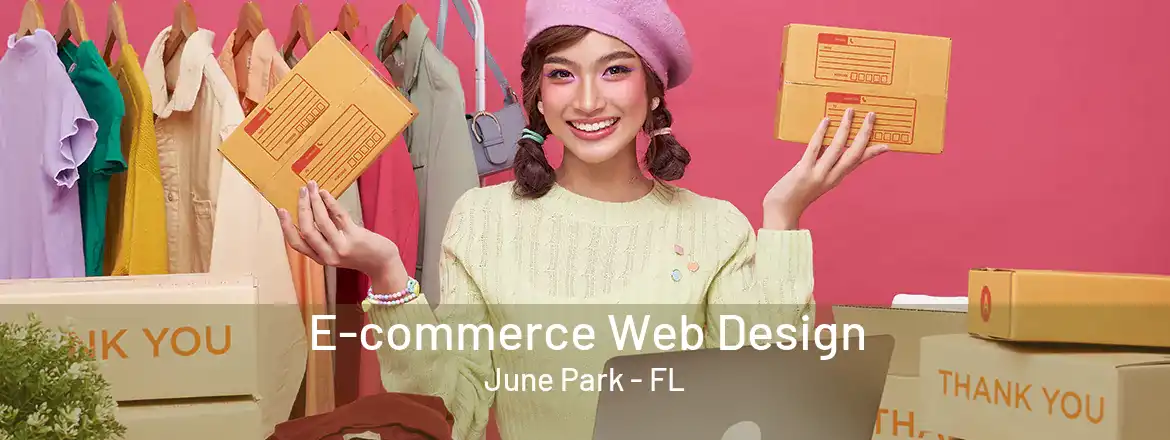 E-commerce Web Design June Park - FL