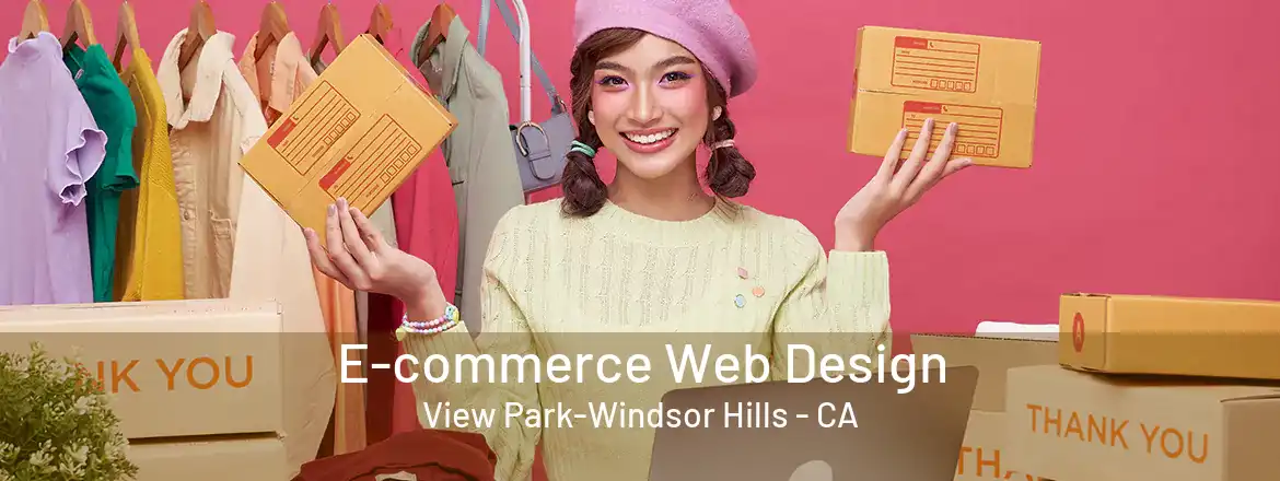 E-commerce Web Design View Park-Windsor Hills - CA