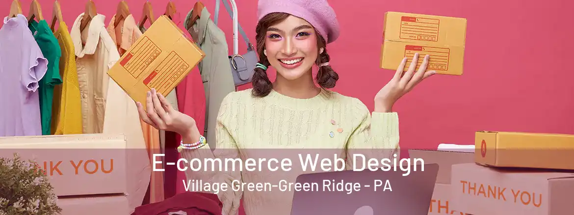  E-commerce Web Design Village Green-Green Ridge - PA