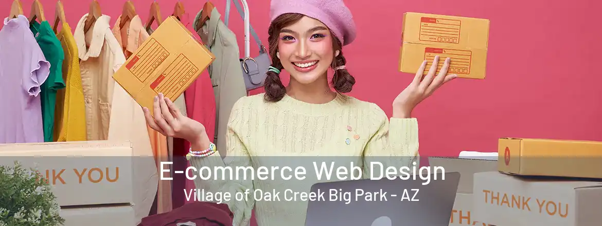 E-commerce Web Design Village of Oak Creek Big Park - AZ