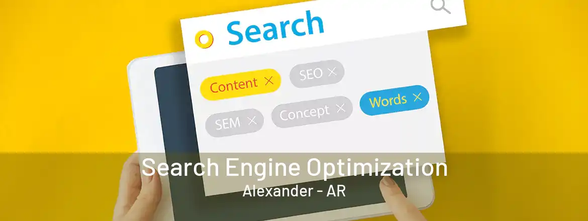 Search Engine Optimization Alexander - AR