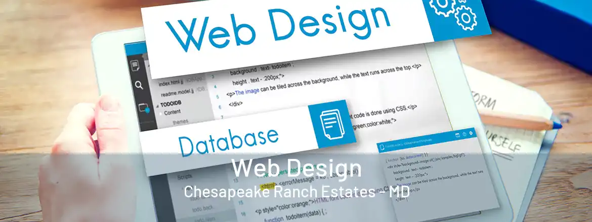 Web Design Chesapeake Ranch Estates - MD