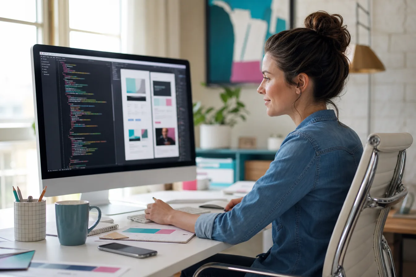 Website design and platform expertise — illustrative photo